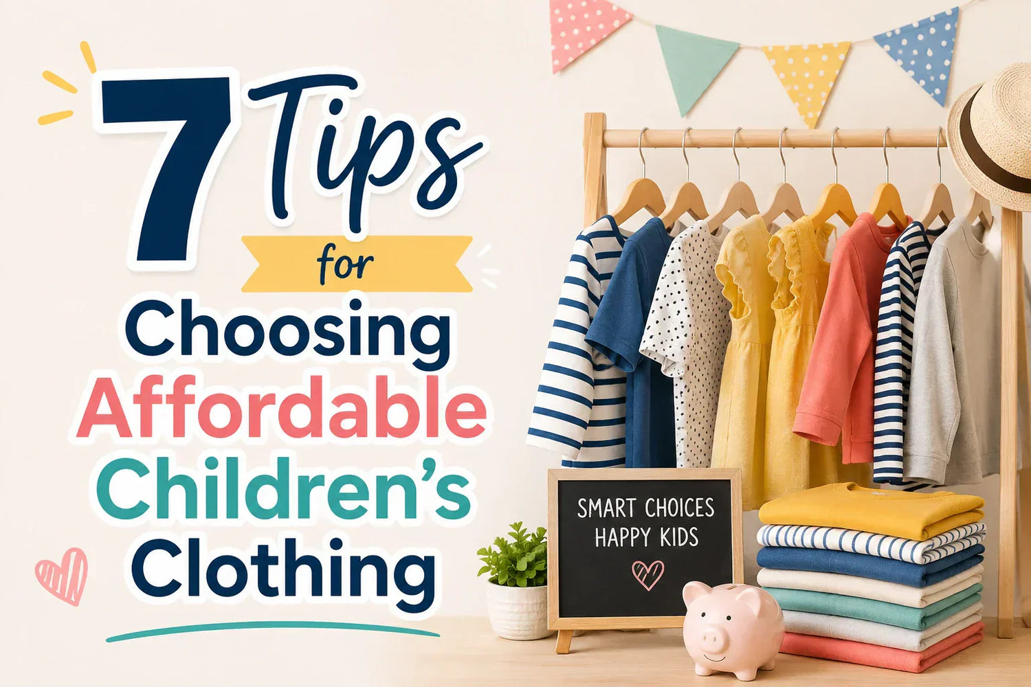 7 Tips for Choosing Affordable Children's Clothing