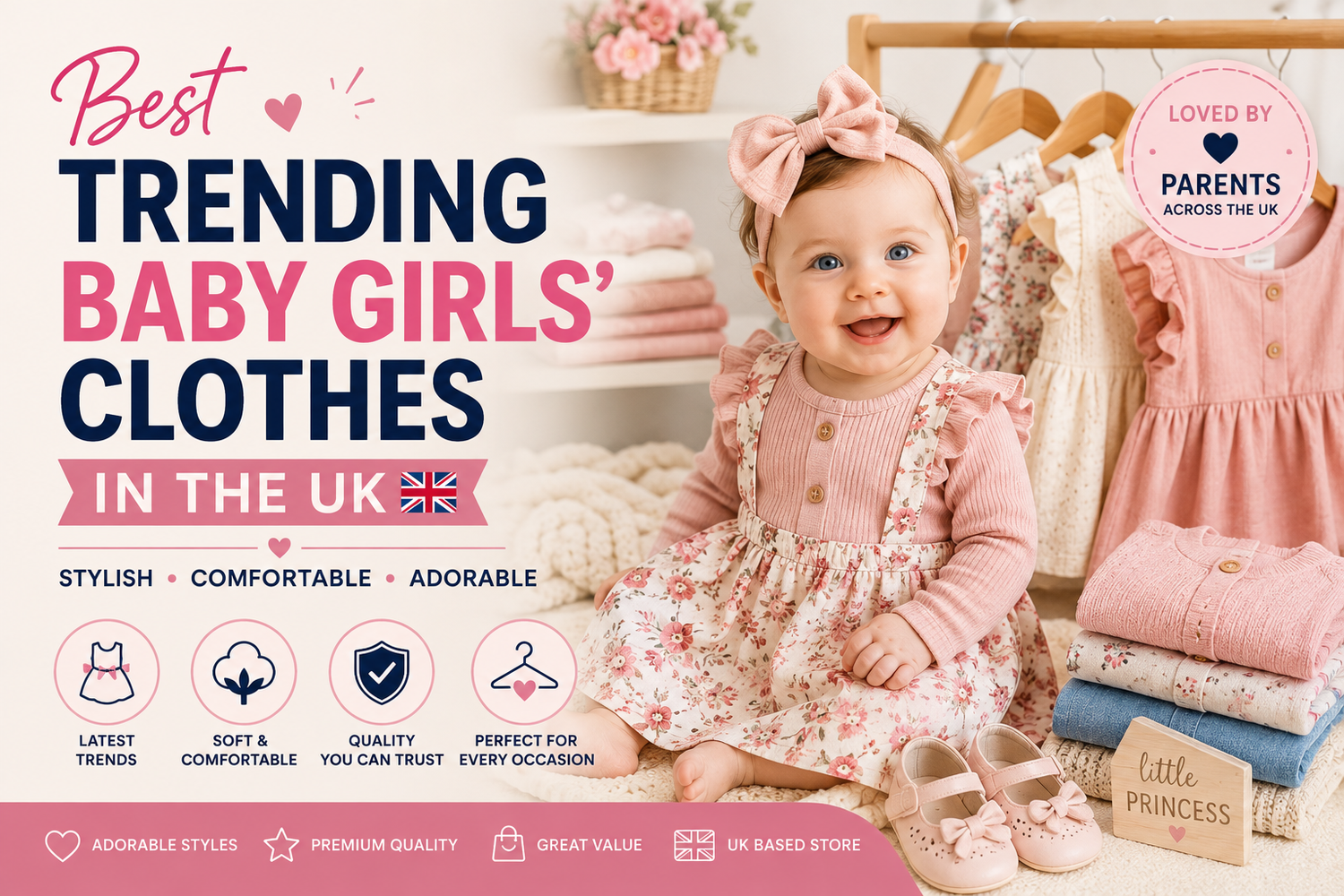 Best Trending Baby Girls' Clothes in the UK