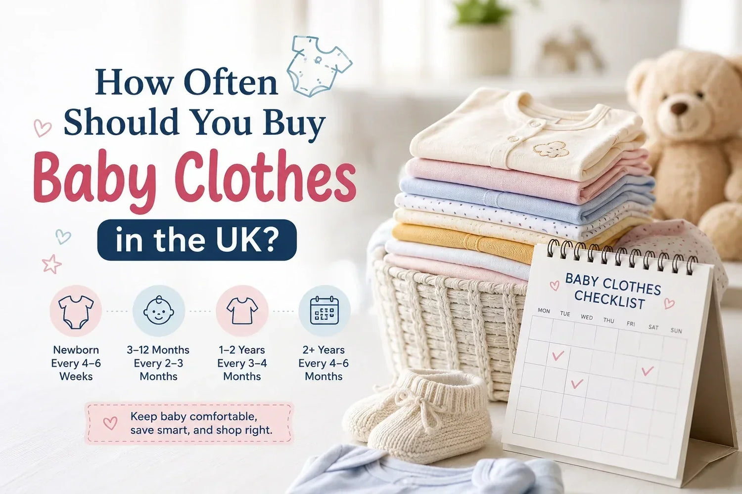 How Often Should You Buy Baby Clothes in the UK?