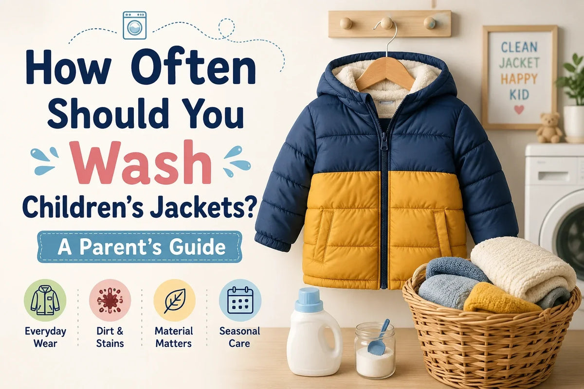 How Often Should You Wash Children's Jackets