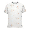 Teens' Geometric Print Short Sleeve T-Shirt