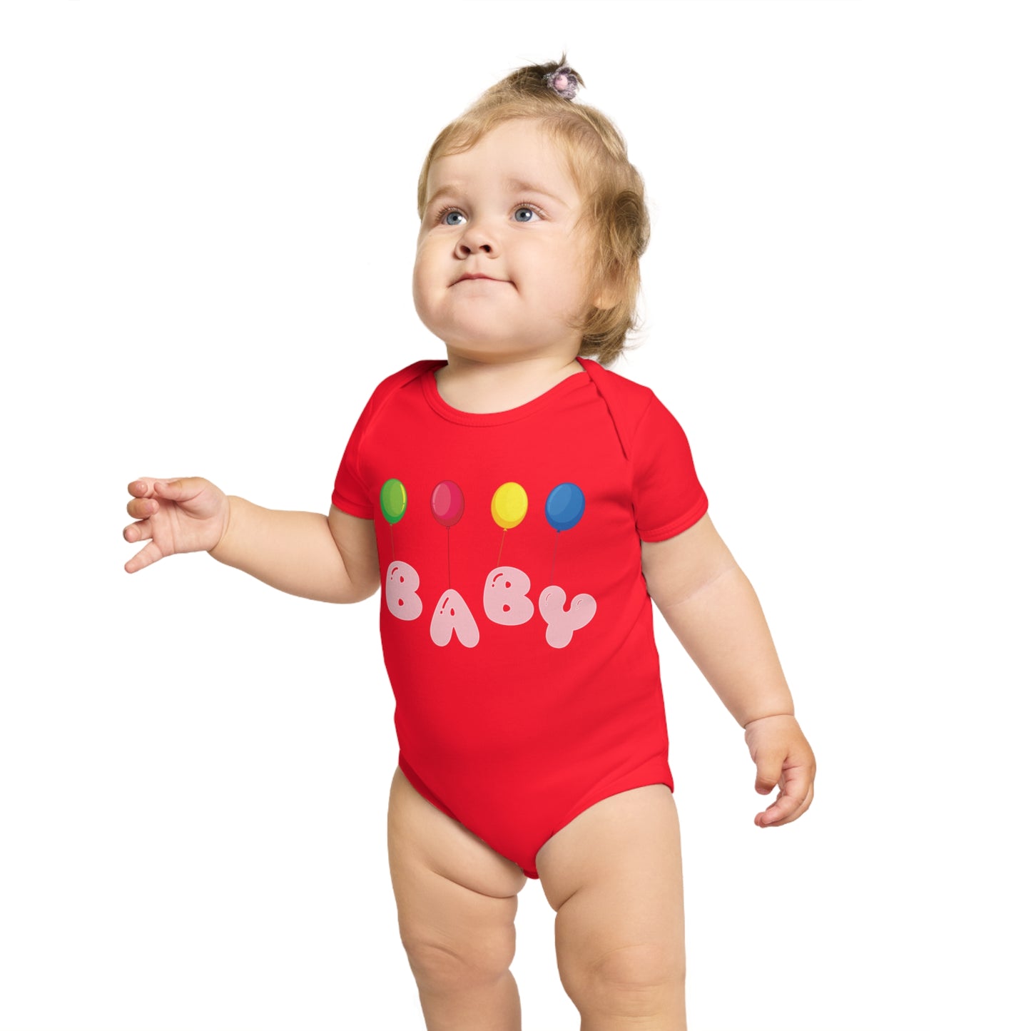 Baby Balloon Bliss Bodysuit | Soft Cotton Baby Wear