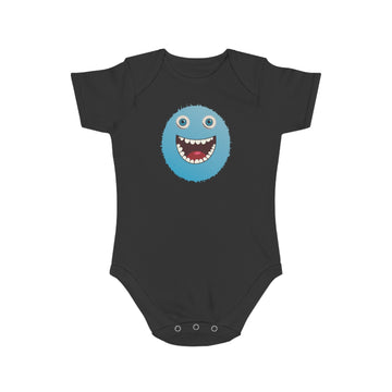 Happy Monster design baby bodysuit