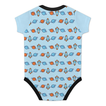 Cotton Short Sleeve Baby Onesie | Custom All-Over Print