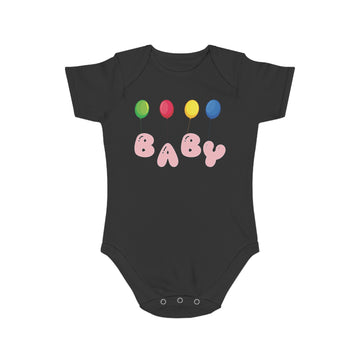 Baby Balloon Bliss Bodysuit | Soft Cotton Baby Wear