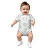 Baby Geometric Star Short Sleeve Polo Romper