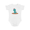 Cute Dinosaur Short Sleeve Baby Bodysuit - Perfect Gift for Baby Showers