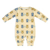 Cute Baby Long Sleeve Bear Print Romper Bodysuit