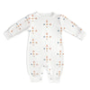 200GSM Baby Geometric Long Sleeve Romper