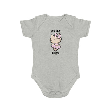 Little Miss Kitty design baby bodysuit