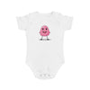 Pink Monster design baby bodysuit