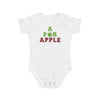 A for Apple design Cotton baby bodysuit