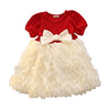 Girls Red Christmas Party Dress