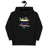 Aapon Clothing - Made With Love Rainbow Floral Hoodie
