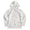 160GSM Kids' White Geometric Patterned Pullover