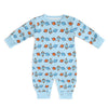 200gsm Long Sleeve Baby Romper | All-Over Print