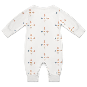 200GSM Baby Geometric Long Sleeve Romper