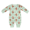 Cute Fox Print Long Sleeve Baby Romper | 180gsm
