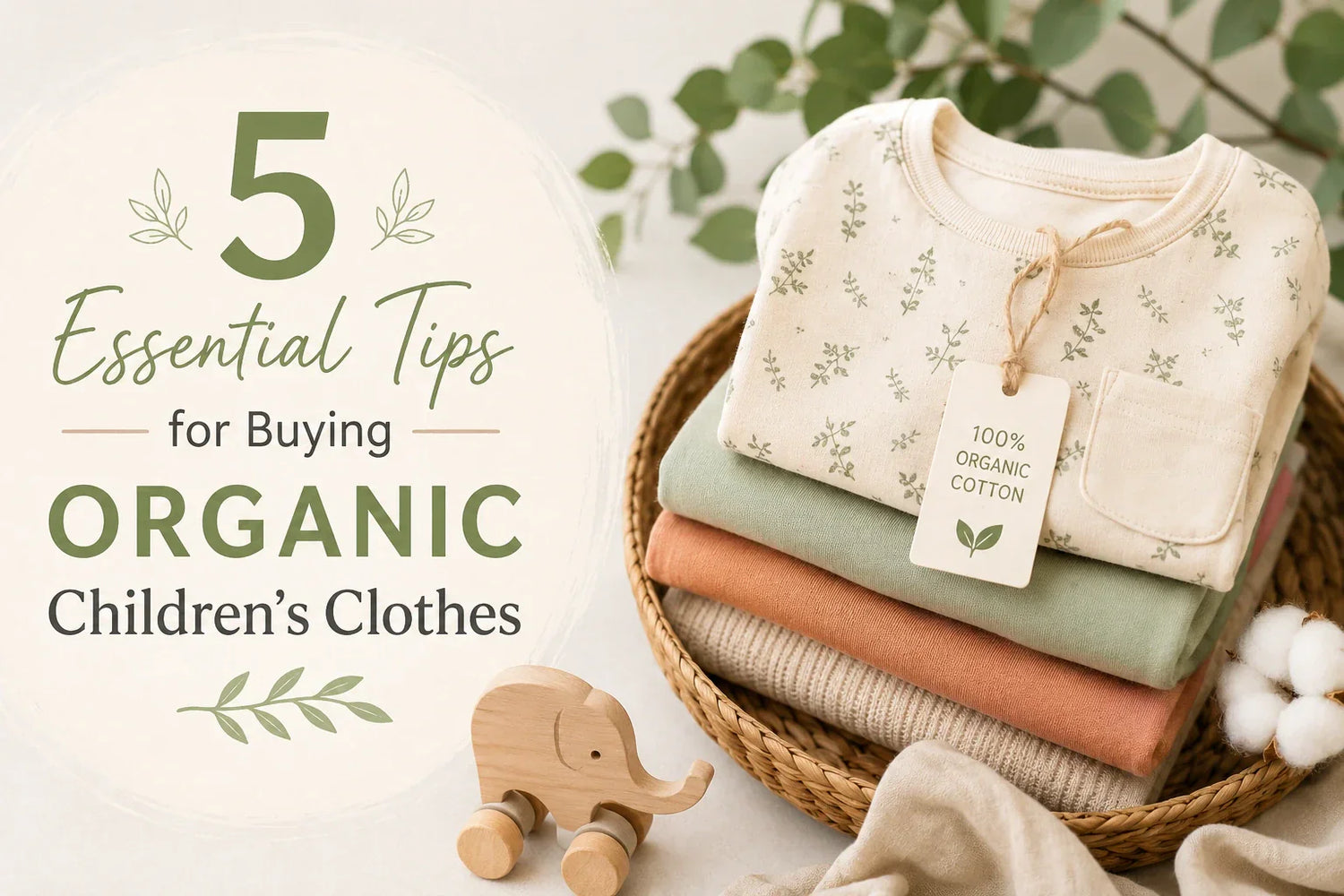 5 Essential Tips for Buying Organic Children's Clothes