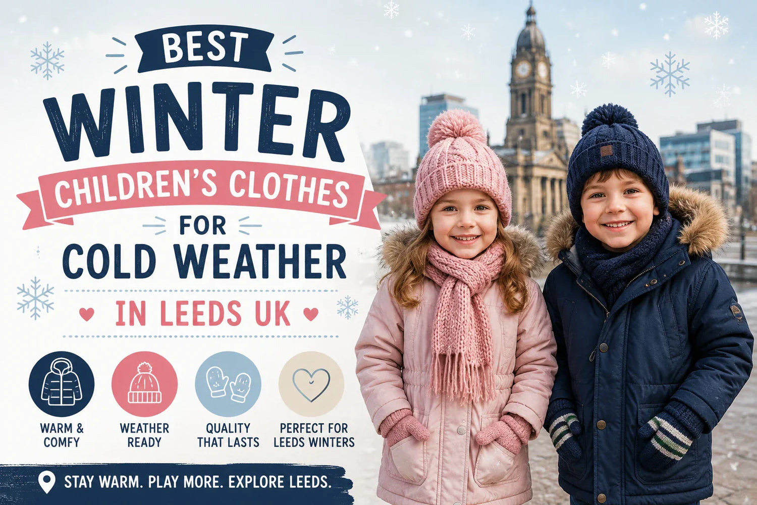 Best Winter Children's Clothes for Cold Weather in Leeds UK