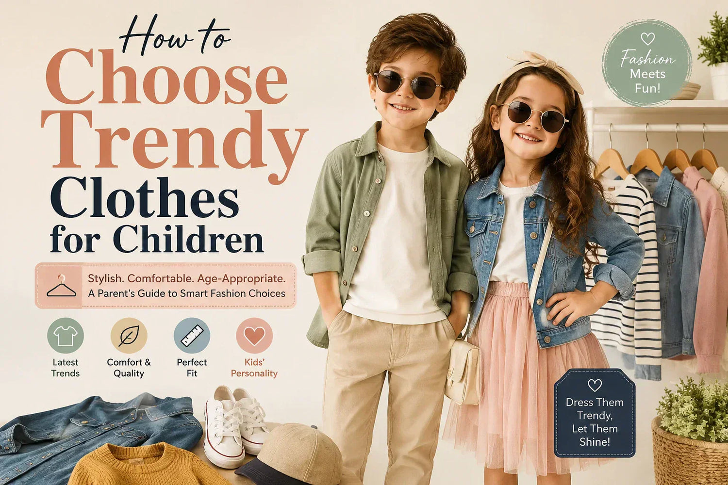 How to Choose Trendy Clothes for Children 