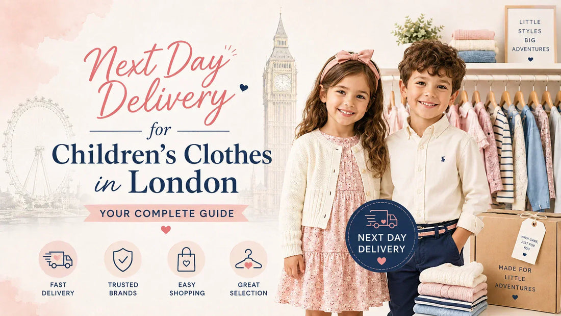 Next Day Delivery for Children's Clothes in London