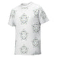 Teens' Geometric Star Print Short Sleeve T-Shirt