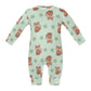 Cute Baby Fox Print Long Sleeve Romper Jumpsuit