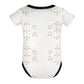 Cotton Baby Geometric Print Short Sleeve BoySuit