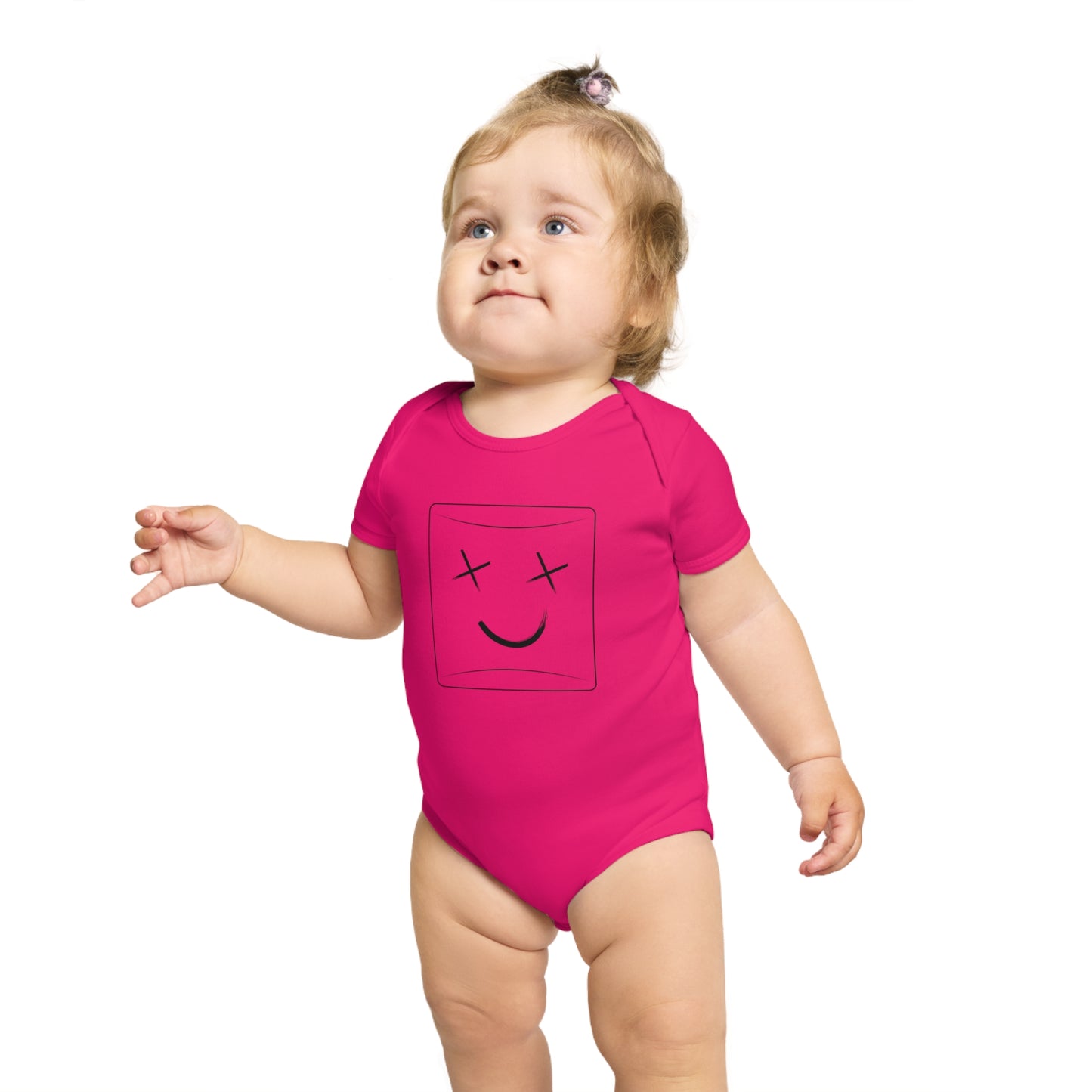 X Smile design baby  bodysuit