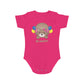Be Happy Bear design baby bodysuit