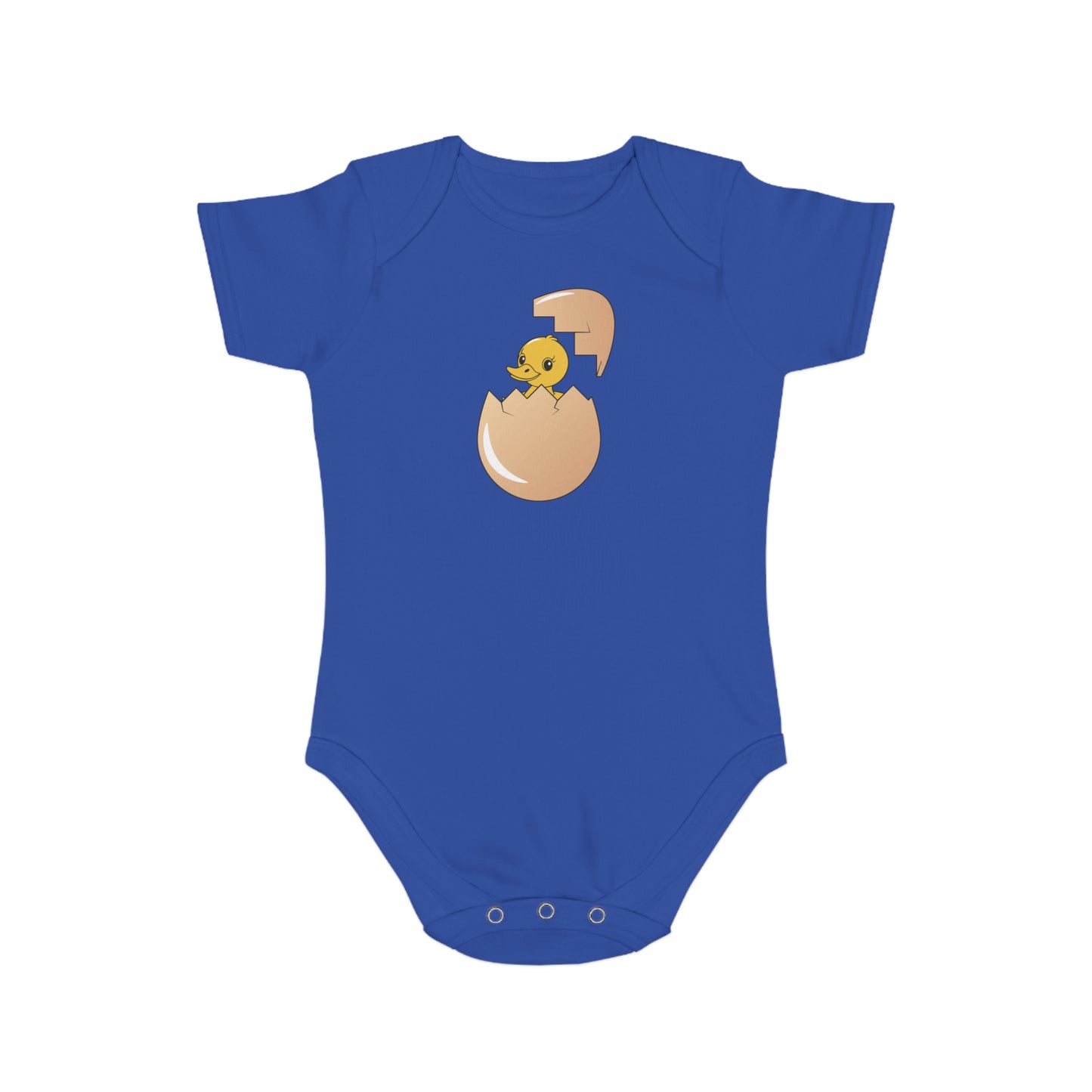 Just Hatched design baby bodysuit
