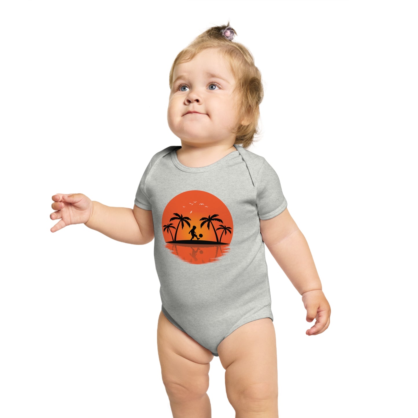 Sunset Play Vibes design baby  bodysuit