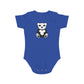 Cute Panda Heart design baby bodysuit