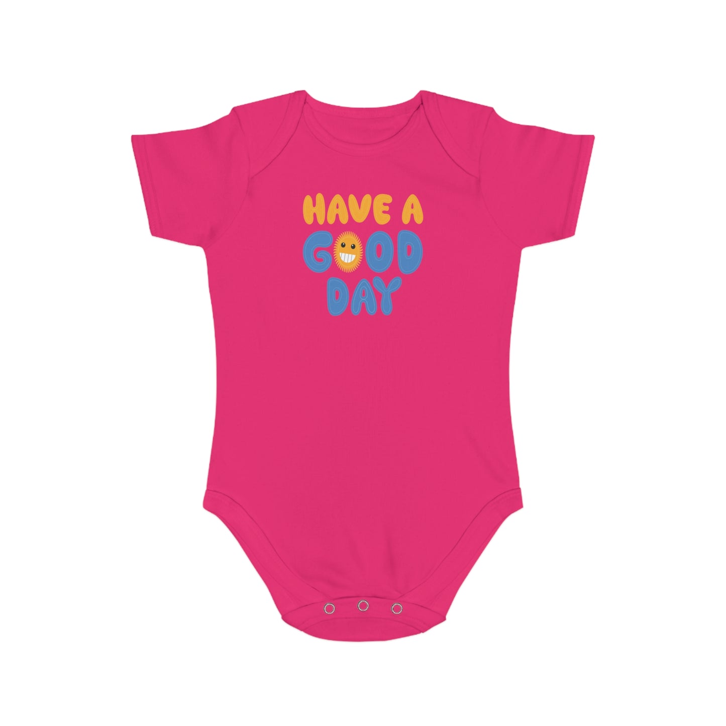 Good Day Vibes design baby bodysuit