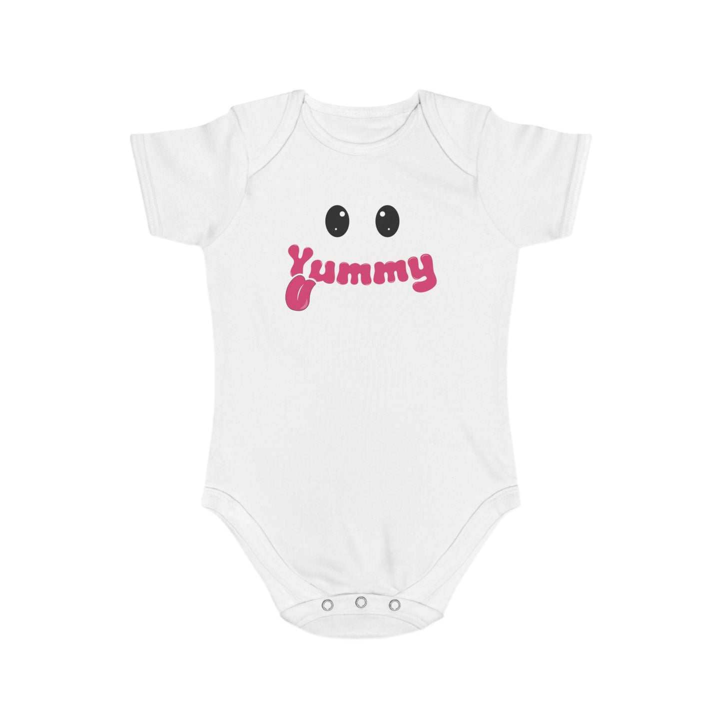 yummy mood design baby bodysuit