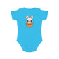 Bunny In A Basket design baby bodysuit