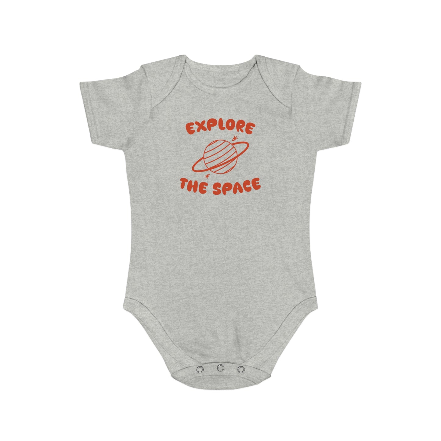 Cosmic Explorer design baby bodysuit