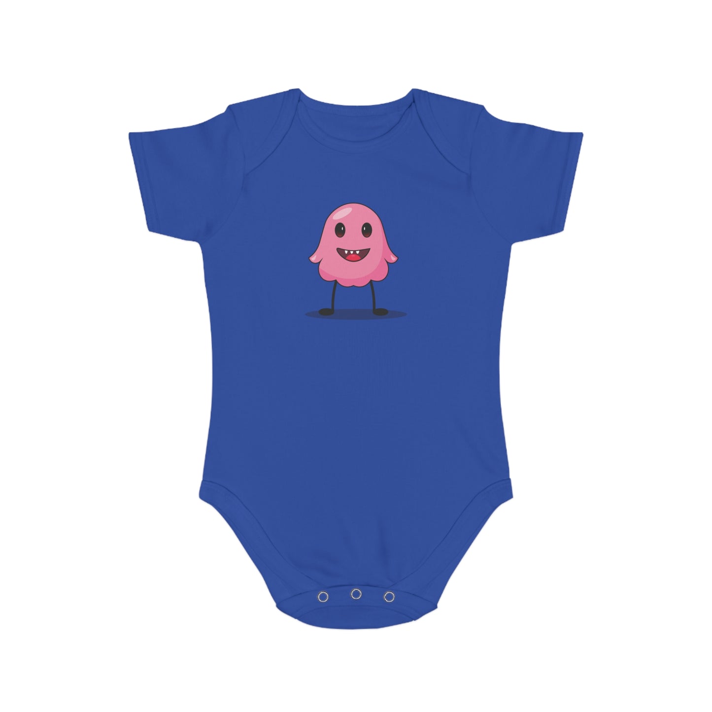 Pink Monster design baby  bodysuit