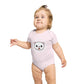 Cute Panda Short Sleeve Baby Bodysuit
