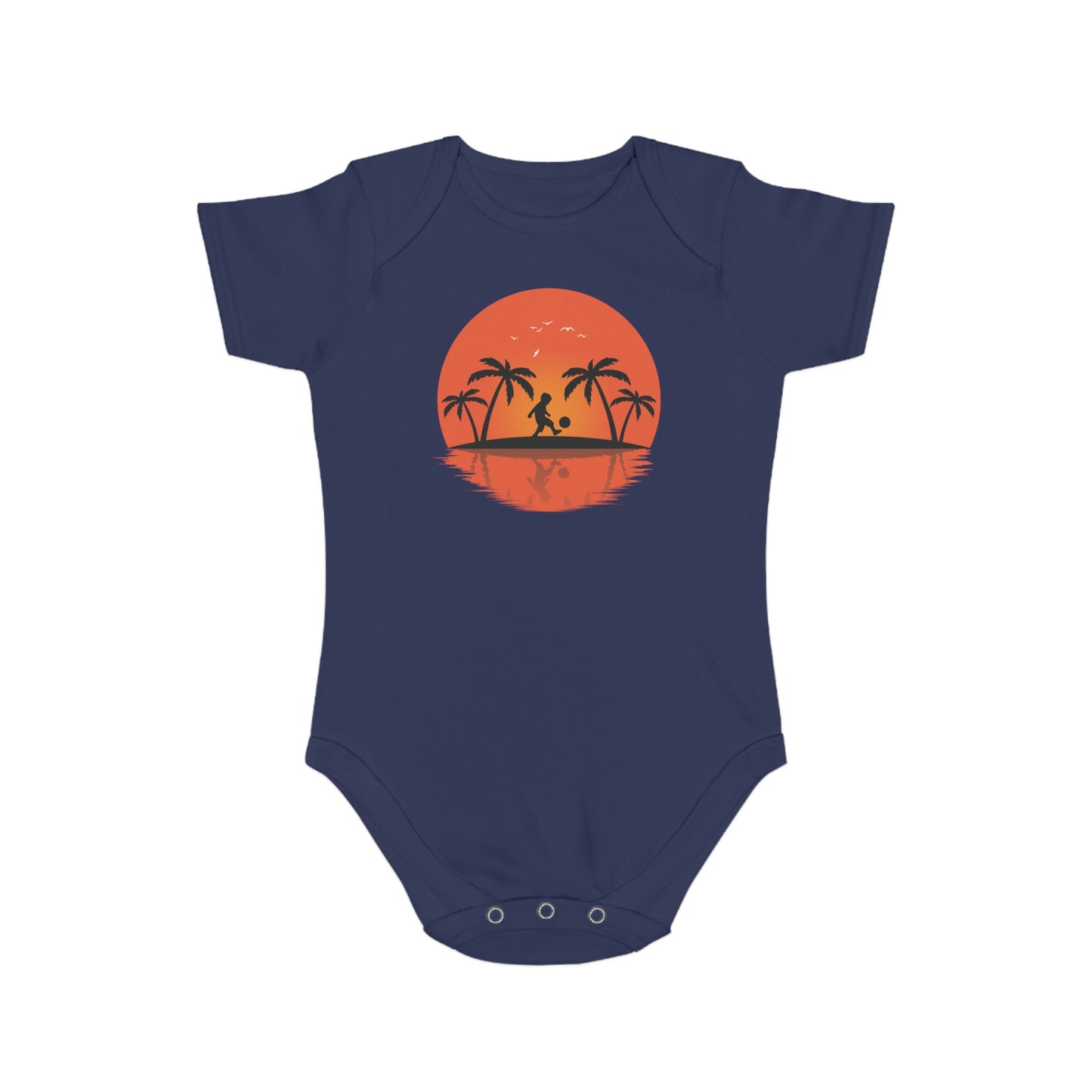 Sunset Play Vibes design baby  bodysuit