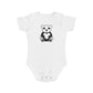 Cute Panda Heart design baby bodysuit