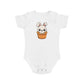 Bunny In A Basket design baby bodysuit