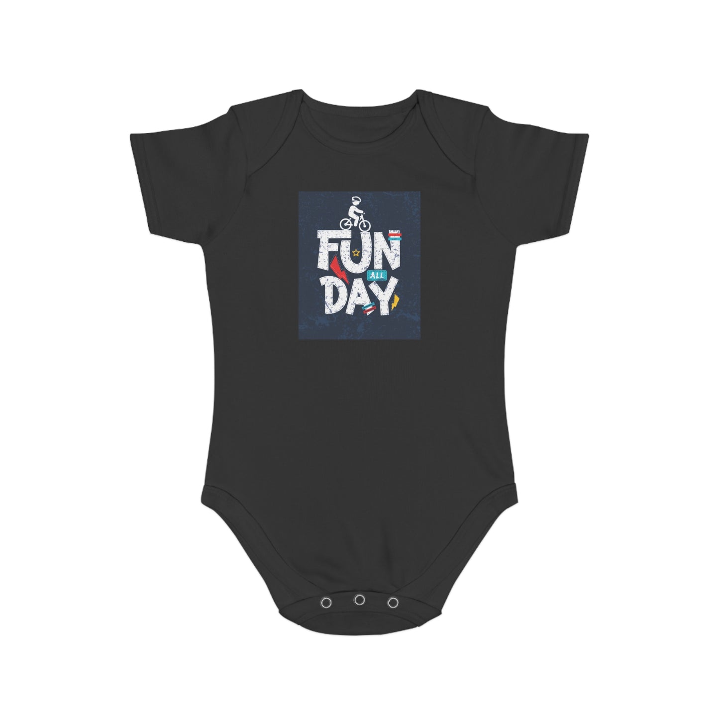 Play All Day design baby  bodysuit