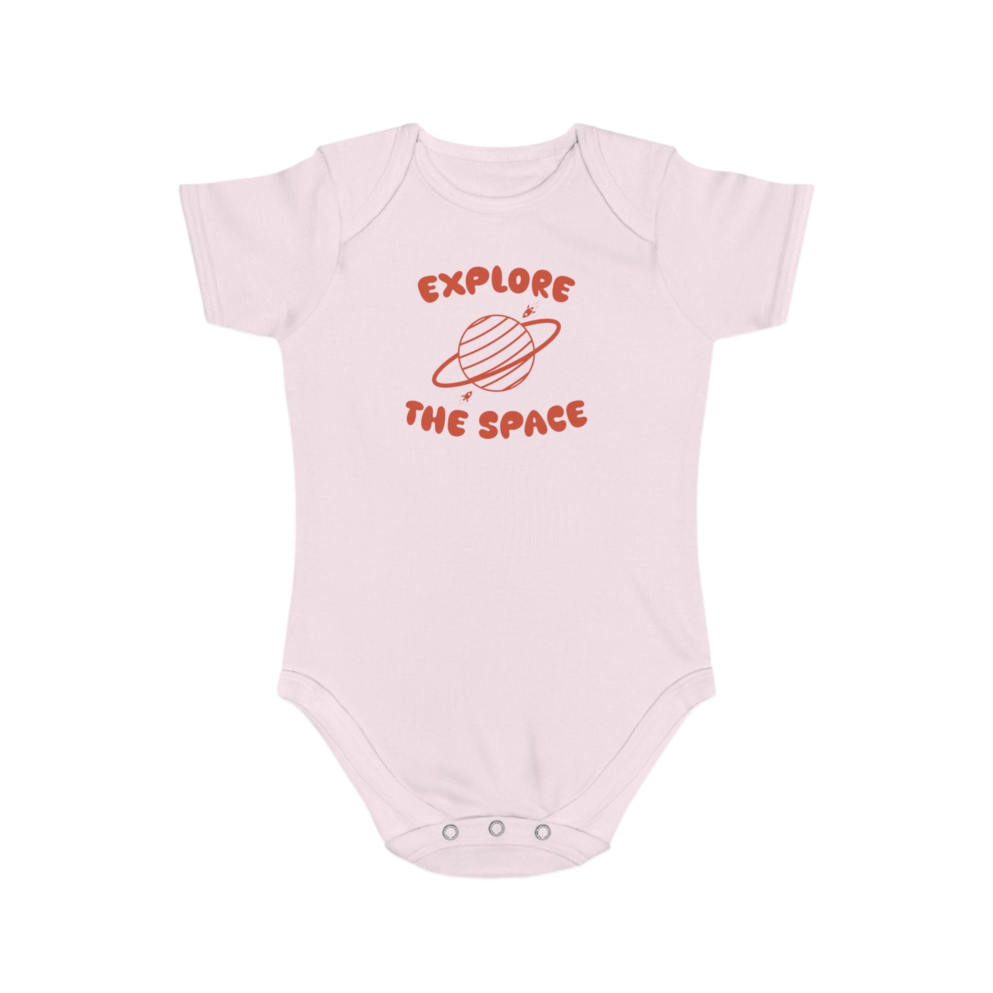 Cosmic Explorer design baby bodysuit