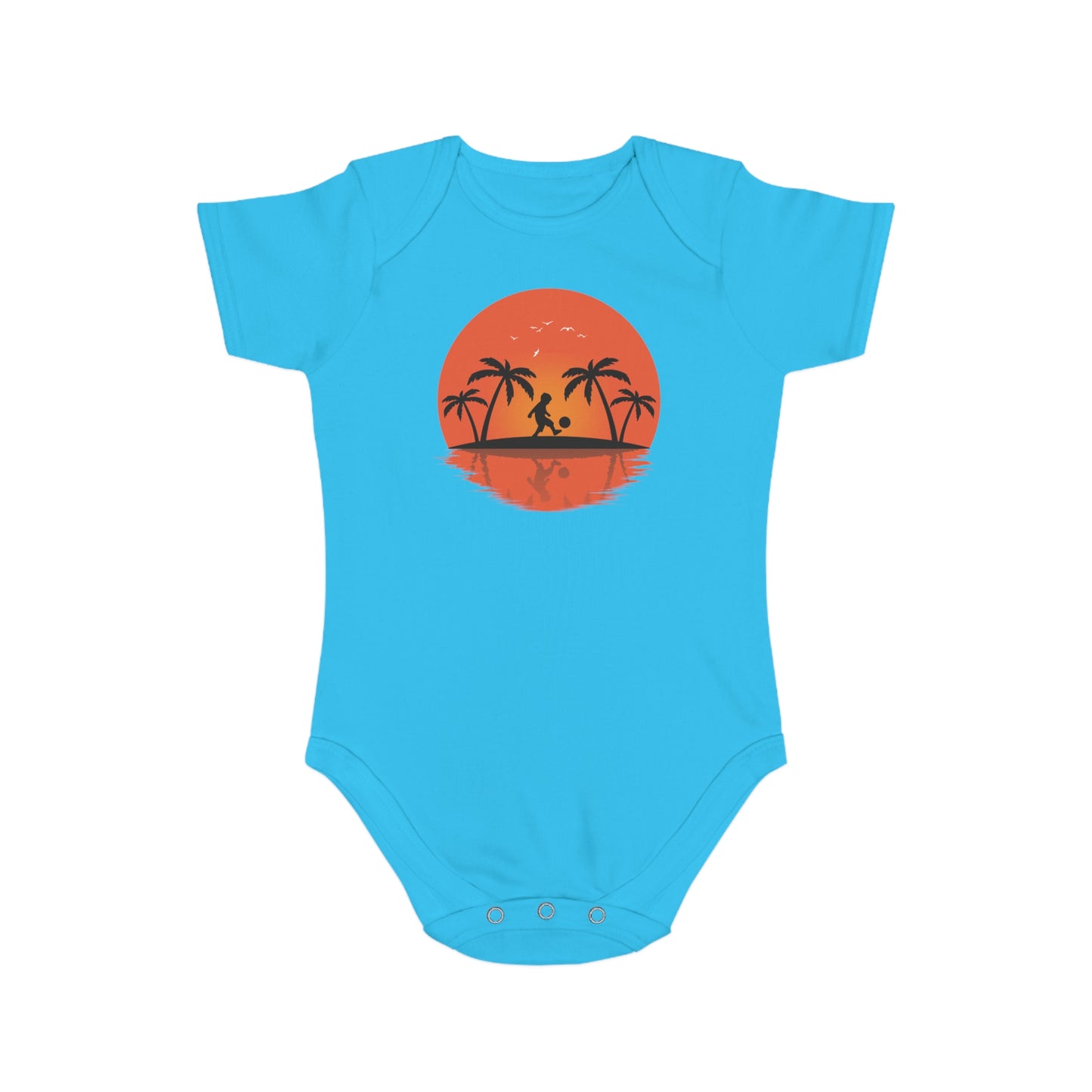 Sunset Play Vibes design baby  bodysuit