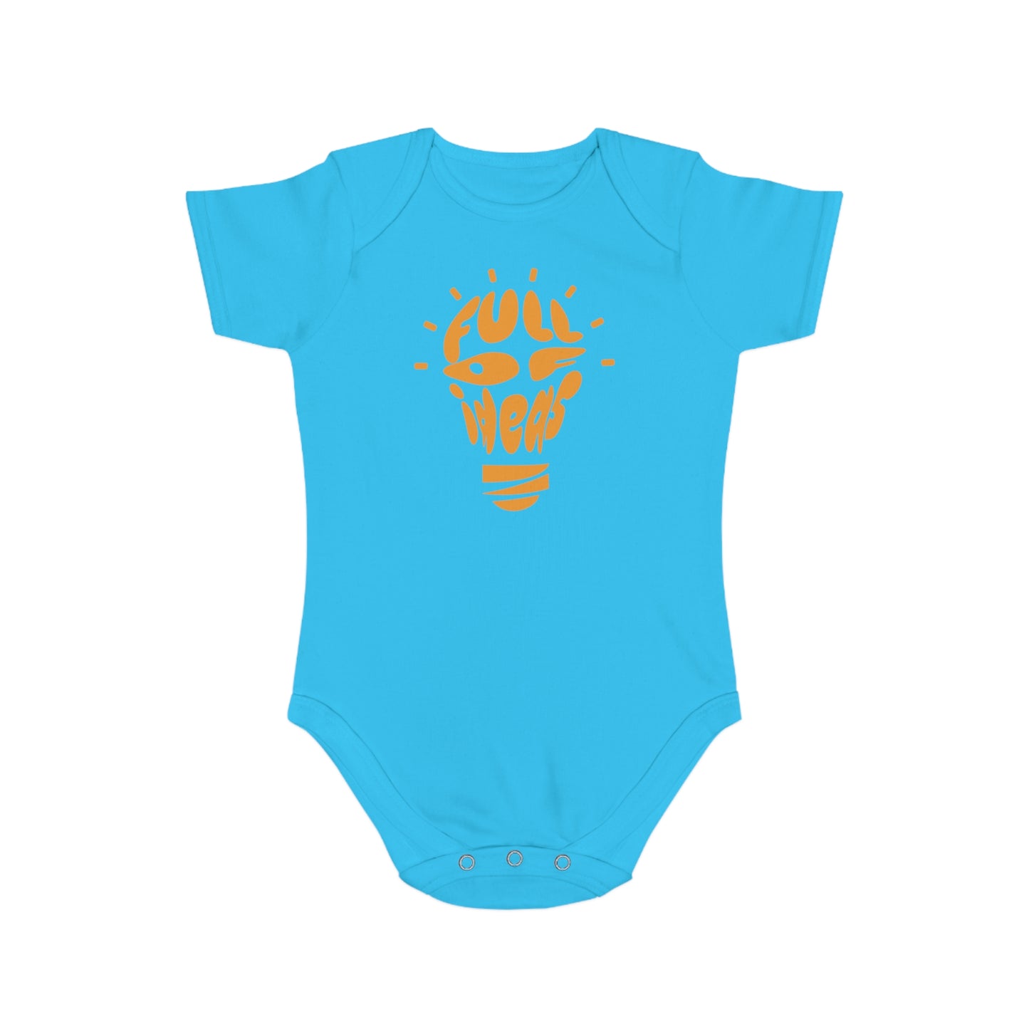 Bright Ideas design baby bodysuit