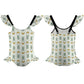Cute Bunny & Moon Ruffle Strap Girls Swimsuit | AOP