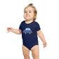 Happy Blue Car design baby bodysuit