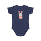 Cute Bunny Love design baby bodysuit